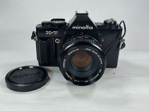 MINOLTA X-7/MC ROKKOR-PF 50mm f1.7【データバック不良品】