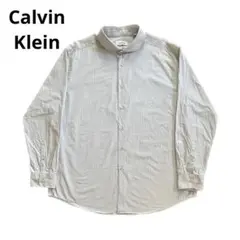 Calvin Klein  over size stripe shirt