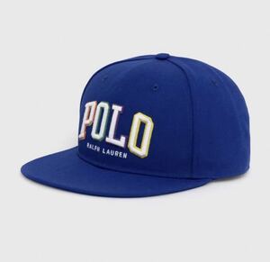 TE/POLO RALPH LAUREN (ポロラルフローレン) ベースボールキャップ ブルー 710890631