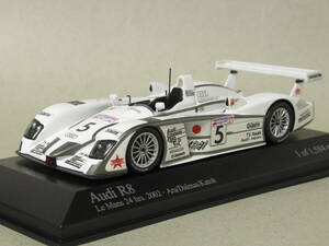 1/43 アウディ R8 アウディスポーツジャパン チーム郷 #5 ルマン 2002