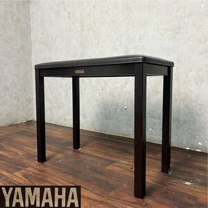 WY13/45 YAMAHA ヤマハ エレクトーン椅子 ピアノ椅子 黒 オルガン キーボード 電子ピアノ W58×D28×H49cm ★直接引き取り歓迎〇●