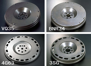 「ジュン/JUN AUTO」シビック/インテグラ(EF系/EG6/EK4/EK9-R,DC)B16A/B18C用軽量鍛造クロモリフライホイール