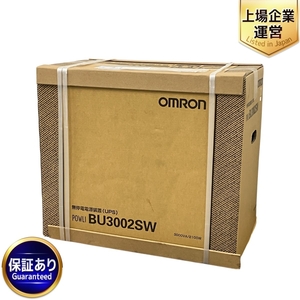 【引取限定】OMRON BU3002SW 無停電電源装置 3000VA/2100W オムロン 未開封 未使用 直 M9427577