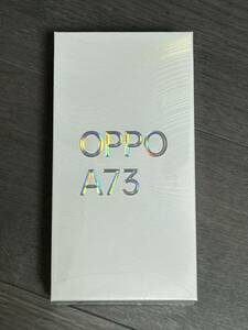 シュリンク付 OPPO A73新品、未開封！6.44インチ メモリー4GB ストレージ64GB ネービー ブルー SIMフリー