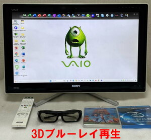 訳あり Windows11 SONY VAIO VPCL22AJ 3D 一体型PC スグつくTV・地デジ BS・CS