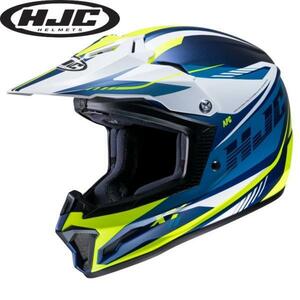 HJC ヘルメット HJH251 CL-XY2 ドリフト カラー:BLUE/YELLOW FLUO(MC3HSF) サイズ:M