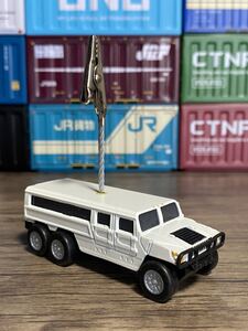 ◎ハマー リムジン 白 メモスタンド◎オリジナル加工品 メモクリップ 車雑貨 文具 ハンドメイド HUMMER