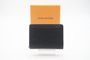 ☆安心の３大保証☆ Bランク ≪LOUIS VUITTON ルイ ヴィトン/二つ折り財布≫ M80151 アンプラント ポルトフォイユ クレア ノワール 送料込