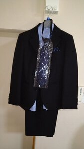 130cmサイズ　子供服　卒園　入学　七五三　キッズ　男　シャツ　ネクタイ　ズボン　上着　セット