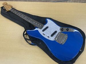 Fender フェンダー Made in Japan Traditional 70s Mustang Sppahire Blue Transparent ムスタング