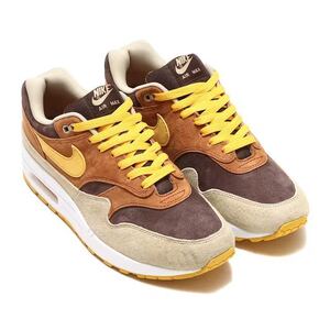 Nike Air Max 1 Ugly Duckling Pecan Yellow Ochre-Baroque Brown DZ0482-200 エアマックス1アグリーダックリング パック ピーカン27cm