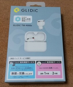 GLIDiC TW-4000s 【新品未使用】ヘッドホン・イヤホン Bluetooth （ホワイト）　①