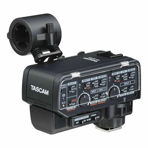 ★TASCAM タスカム CA-XLR2d-AN ミラーレスカメラ対応 XLRマイクアダプター Analog Interface Kit ニコン 共同企画開発 ★新品送料込
