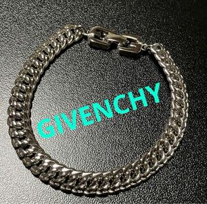 【ws500】美品 GIVENCHY ジバンシー シルバーカラー ブレスレット