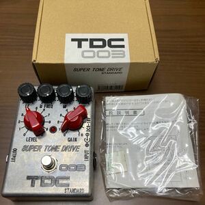 TDC TDC-003 SUPER TONE DRIVE オーバードライブ エフェクター