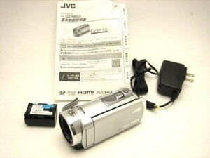 ★ハローカメラ★1182 JVC GZ-HM33-S / SDカードへ記録確認 【 付属品あり】動作品 現状 1円スタート 即決有り