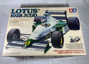 未組立 タミヤ 1/10 電動RCカー ロータス 102B JUDD フォーミュラ1タイプ LOTUS 102 ジャッド TAMIYA ラジコン 欠品あり