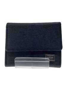 PORTER◆CURRENT/COIN CASE/コインケース/レザー/BLK/メンズ/052-02205//