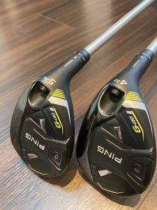 【最落なし★早い者勝ち】PING G430 HYBRID UTILITY UT #4 22°＆＃5 26°◆Fujikura MCI 60Rシャフト!!