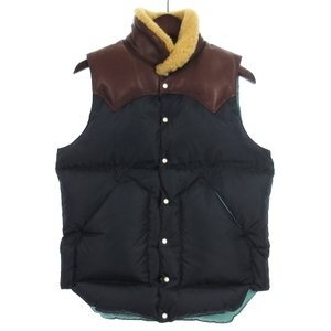 ロッキー マウンテン フェザーベッド Rocky Mountain FeatherBed CHRISTY VEST ダウン ベスト ナイロン 450-472-11 ネイビー 36 メンズ