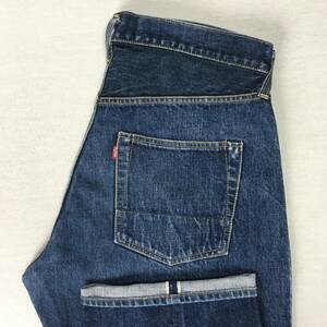 EVISU エヴィス Lot2501XX 2001 No2 ジーンズ 日本製 W35 L35 セルビッチ トラ耳 ボタンフライ エビスヤデタブ 隠しリベット