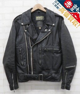 3J4858/ルイスレザー 80s ツイントラックブロンクス Lewis Leathers BRONX ライダース ビンテージ