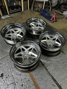 SevenK Wheels製 19inch F10j-16 R11j-35 PCD114.3 5穴 アメタン