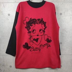 ◆ヴィンテージ◆ 90s Betty Boop　ベティ・ブープ　ベティちゃん　SWEATSHIRT スウェット　フリーサイズ