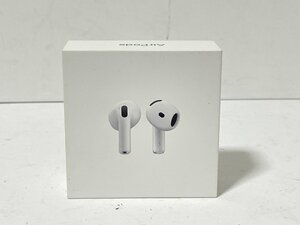 【未開封品/保証有】Apple アップル　AirPods4 MXP93J/A イヤホン　エアポッズ　2024年10月登録済