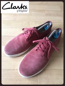 ★【clarks】★クラークス　スエードレザーシューズ★25.5