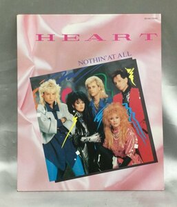 中古/アナログ盤レコード/HEART/NOTHIN’ AT ALL/ハート/ナッシン・アット・オール/日本盤/S12-1002★限定のハート形変形シングル盤！