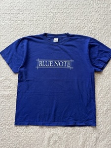 レア★BLUE NOTE/ブルーノート JAZZ ライブハウス Tシャツ バックプリント L