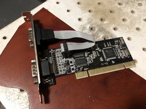 Windows11で動作確認済 シリアル/RS232C 2ポート増設カード PCI接続(XX240605)