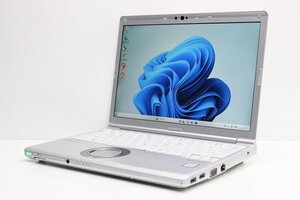 1円スタート ノートパソコン Windows11 WPS office搭載 Panasonic レッツノート CF-SV7 第8世代 Core i5 SSD256GB メモリ8GB カメラ