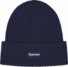 【正規品】Supreme 24ss Overdyed Beanie ネイビー③