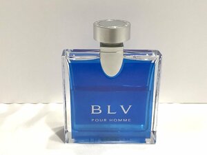 ■【YS-1】 香水 ■ BVLGARI ブルガリ ブルー プールオム オードトワレ EDT 100ml ■ 残量60% 【同梱可能商品】■D