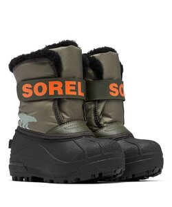 1640769-SOREL/チルドレンズ スノーコマンダー ブーツ キッズ スノーブーツ 保温 マジックテープ 子供用/18.0