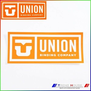2019 ユニオン ロゴステッカー 7,5cm×17,5cm (空白) 185010-0 UNION バインディング ビンディング