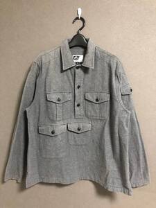 名作 ENGINEERED GARMENTS HUNTING SHIRT 起毛 プルオーバー シャツ エンジニアードガーメンツ M グレー