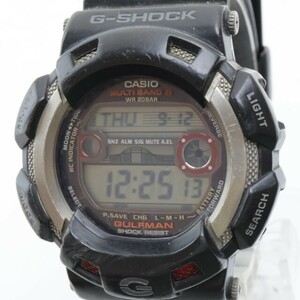 2409-581 カシオ 電波ソーラー 腕時計 CASIO G-SHOCK ガルフマン GW-9110 タフソーラー 純正ベルト デジタル