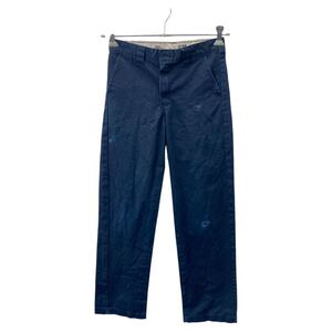 Dickies ワークパンツ チノパンツ W29 ディッキーズ レディース ネイビー 古着卸 アメリカ仕入 2410-66