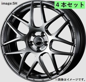 個人宅発送可能 ウエッズスポーツ WedsSport 18X8.5J +50 5穴 PCD114.3 PSB M14 ホイール 4本セット SA27R エスエー (74222)