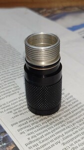 【中古】SUREFIRE A19 Adapter 6P等イチンボディ用1セル延長アダプター シュアファイア 検(6P