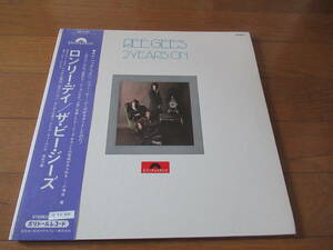 日本盤、初回帯付、良品■ビー・ジーズ【ロンリー・デイ～2・イヤーズ・オン】THE　BEE　GEES■売上補充カード付。１９７０年作品。