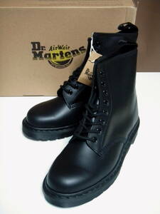 新品 UK7 ドクターマーチン DR.MARTENS 1460 8ホール ブーツ シューズ オール ブラック モノ MONO BLACK 26cm