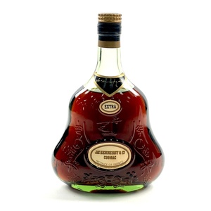 ヘネシー Hennessy ジャズ ヘネシー エクストラ グリーンボトル 金キャップ 700ml ブランデー コニャック 【古酒】