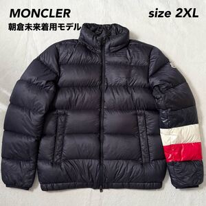 1円〜 美品 朝倉未来着用モデル 国内正規品 MONCLER モンクレール ダウン ジャケット WILLM ウィルム ブラック 4 2XLサイズ相当 激レア 　