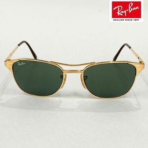 【中古】 RayBan レイバン サングラス B＆L 52□19 クリアブルー ケース付属