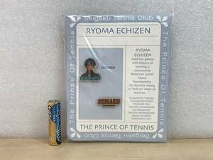 希少 テニスの王子様 メッセージ封筒+ピンズ付 未開封品 越前リョーマ SEIGAKUロゴ ピンバッジ