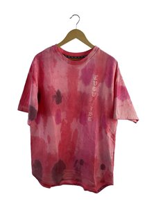 CVTVLIST◆CTLS/Back Leaf Tee TIE DYE/Tシャツ/1/コットン/ピンク